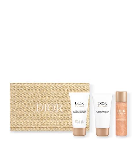 dior sunscreen free bag|dior solar escape essentials skincare and sun protection set.